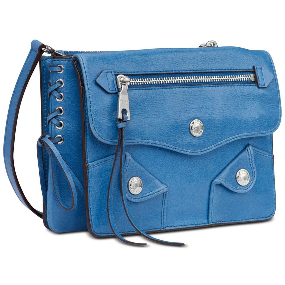 DKNY Leather Dana Crossbody Bag - Picture 4 of 5